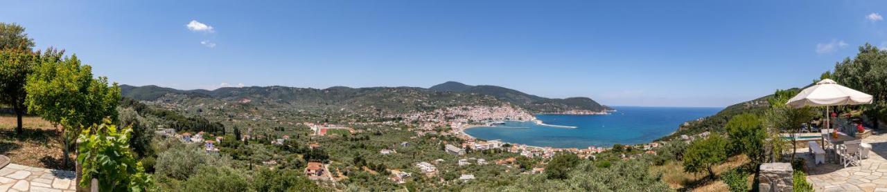 Villa Nina Skopelos- Private Pool - Magnificent Views Esterno foto