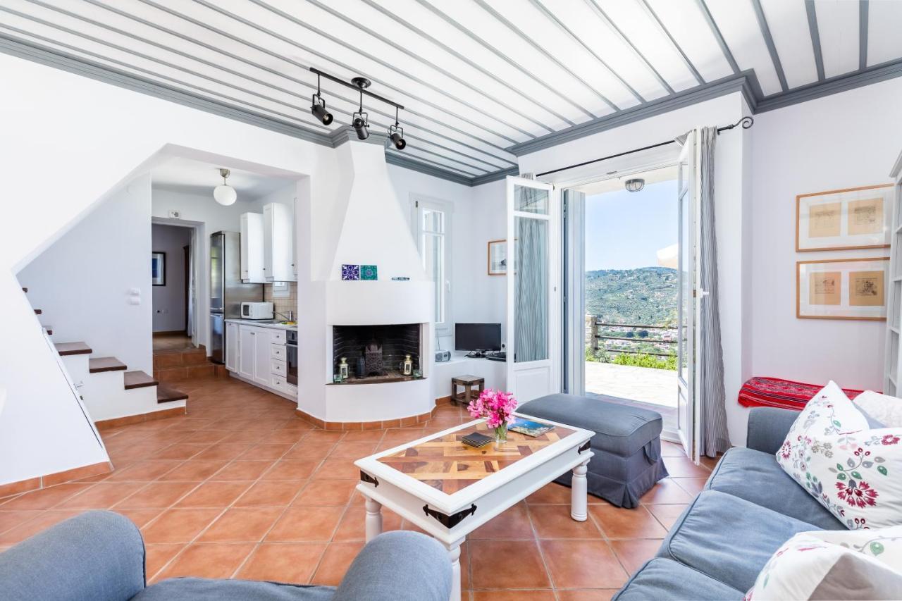 Villa Nina Skopelos- Private Pool - Magnificent Views Esterno foto